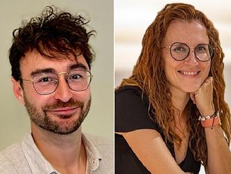 Mitja Raubach and Teresa Martos